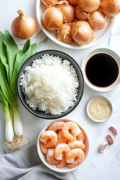 ingredientes arroz frito negro chino
